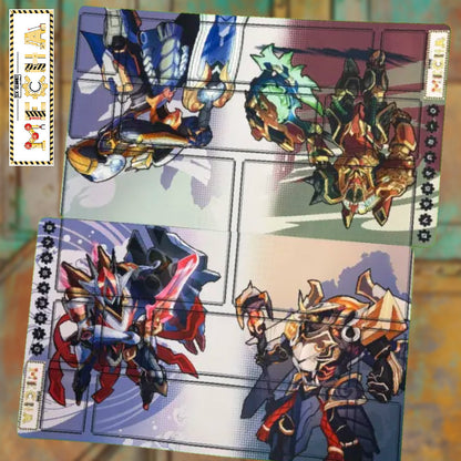 Mecha Riftbound Mats: Mecha Kingdoms Edition