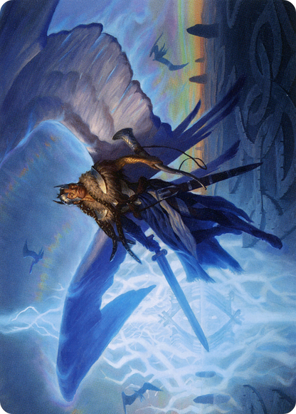 Righteous Valkyrie // Righteous Valkyrie (ASKHM-006) - Art Series: Kaldheim (Borderless)