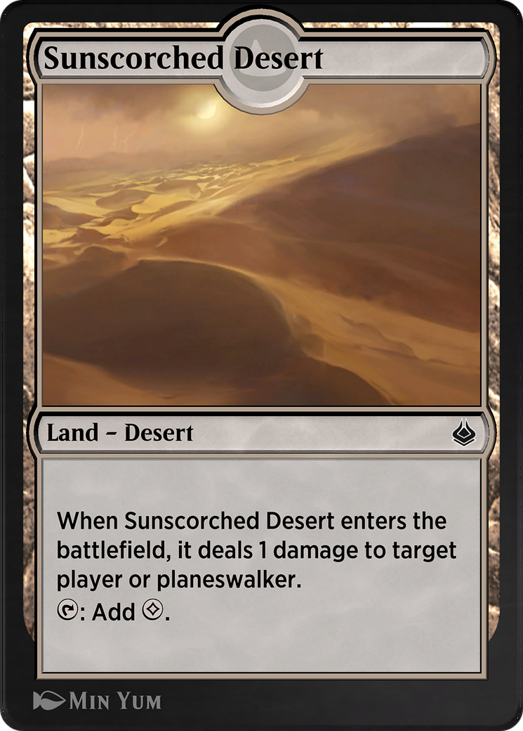 Sunscorched Desert (AKR-331) - Amonkhet Remastered