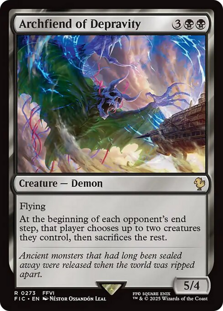 Archfiend of Depravity [FINAL FANTASY Commander]