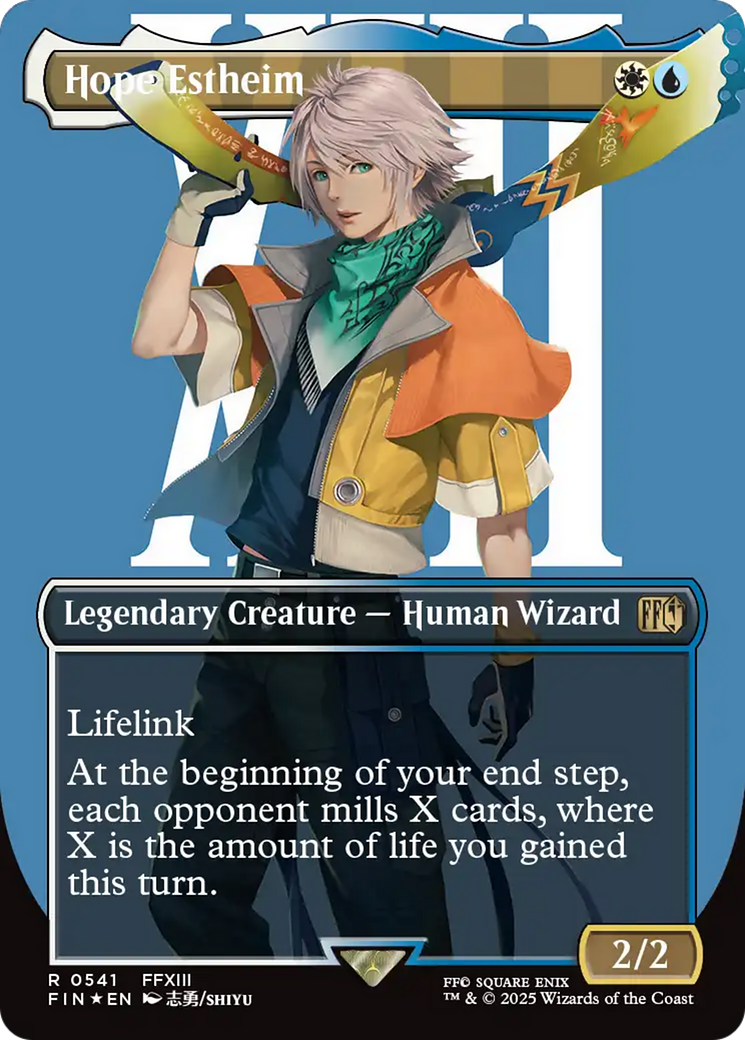 Hope Estheim (Borderless) (Surge Foil) [FINAL FANTASY]