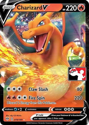 Charizard V (Prize Pack Series 1)  - Holofoil Prize Pack Series Cards - Ultra Rare