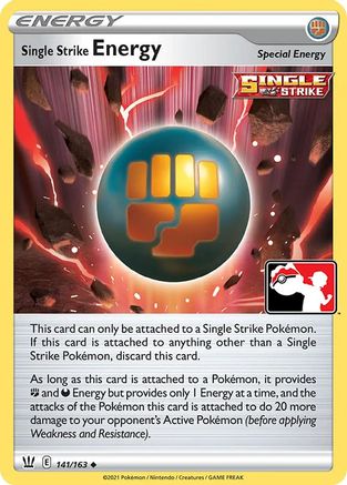 Single Strike Energy  - Holofoil Prize Pack Series Cards - Uncommon