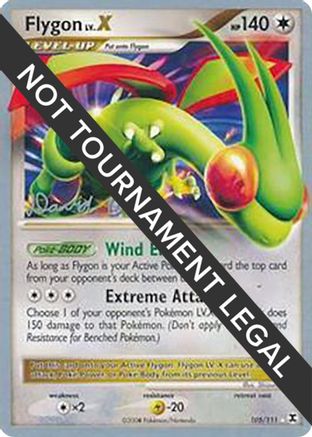 Flygon LV.X - 2009 (David Cohen) 105  World Championship Decks - Rare