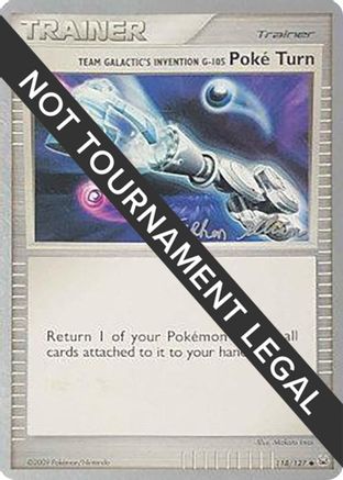 Team Galactic's Invention G-105 Poke Turn - 2009 (Stephen Silvestro) 118  World Championship Decks - Uncommon