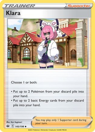 Klara (Cosmos Holo) 145/198  - Holofoil Miscellaneous Cards & Products - Promo