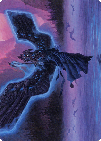 Mistwalker // Mistwalker (ASKHM-018) - Art Series: Kaldheim (Borderless) Foil