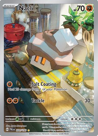 Nacli 220/193  - Holofoil SV02 Paldea Evolved - Illustration Rare