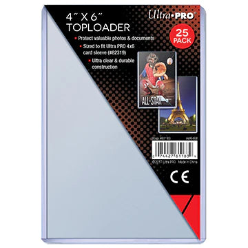 Ultra Pro: 4x6 Toploader