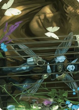 Cooped Up Art Card (ASWOE-001) [Art Series: Wilds of Eldraine]
