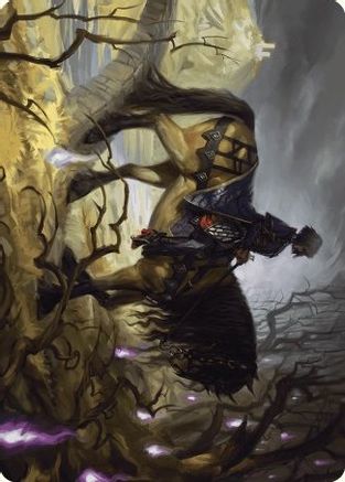 Rowan's Grim Search Art Card (ASWOE-013) [Art Series: Wilds of Eldraine]