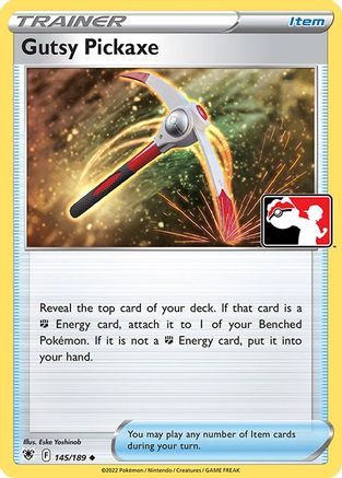 Gutsy Pickaxe/189  Prize Pack Series Cards - Uncommon