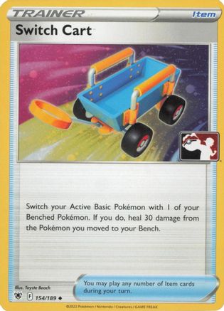 Switch Cart 154  - Holofoil Prize Pack Series Cards - Uncommon