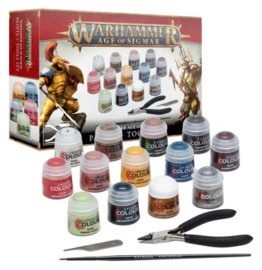 Age of Sigmar: Paints + Tool set