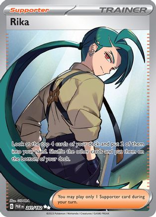Rika 241/182  - Holofoil SV04 Paradox Rift - Ultra Rare