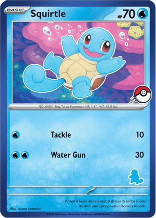 Squirtle (Blue Border)  My First Battle - Unconfirmed