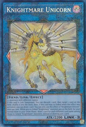 Knightmare Unicorn (PCR) (RA01-EN043) - 25th Anniversary Rarity Collection 1st Edition