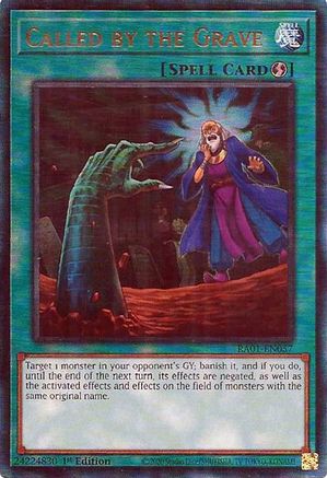 Called by the Grave (PUR) (RA01-EN057) - 25th Anniversary Rarity Collection 1st Edition