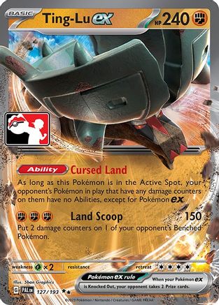 Ting-Lu ex/193  - Holofoil Prize Pack Series Cards - Double Rare