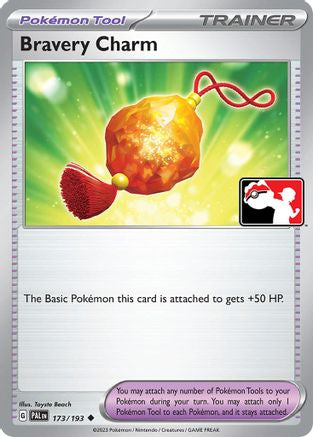 Bravery Charm 173  - Holofoil Prize Pack Series Cards - Uncommon