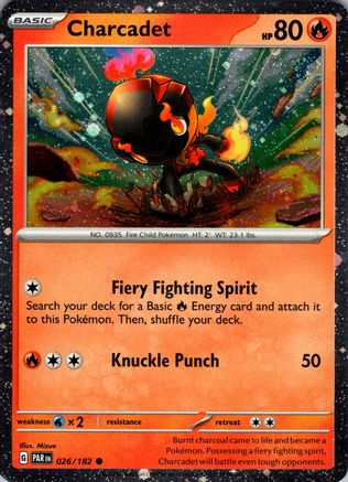 Charcadet (Cosmos Foil) 026/182  - Holofoil Miscellaneous Cards & Products - Promo