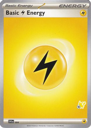 Basic Lightning Energy - Pikachu 10  Battle Academy 2024 - Common