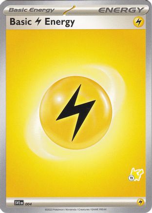 Basic Lightning Energy - Pikachu 11  Battle Academy 2024 - Common