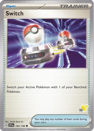 Switch - Pikachu 52  Battle Academy 2024 - Common