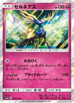 Xerneas (036/050) - SM4A Ultradimensional Beasts Holofoil
