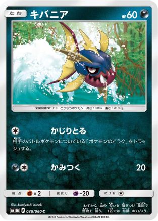 Carvanha (038/060) - SM1M Collection Moon