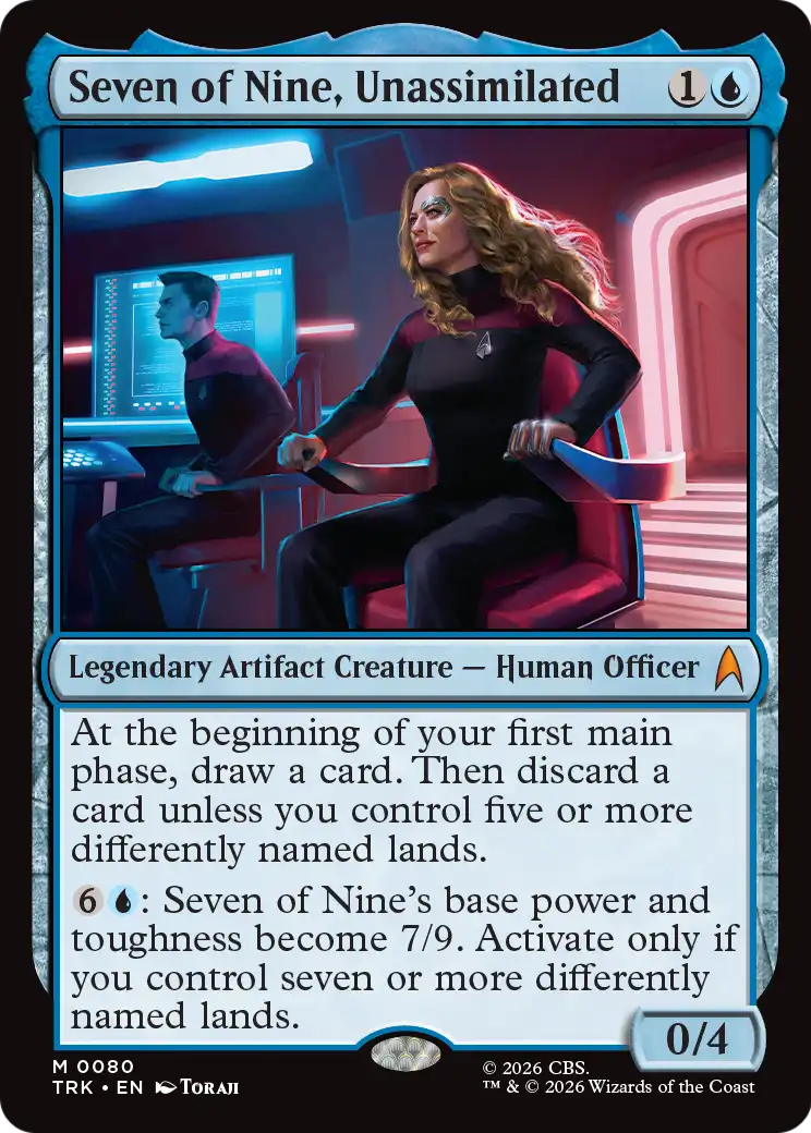 Seven of Nine, Unassimilated [Star Trek]