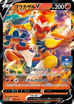 Infernape V - 257/S-P (257/S-P) - SP Sword  Shield Promos Holofoil