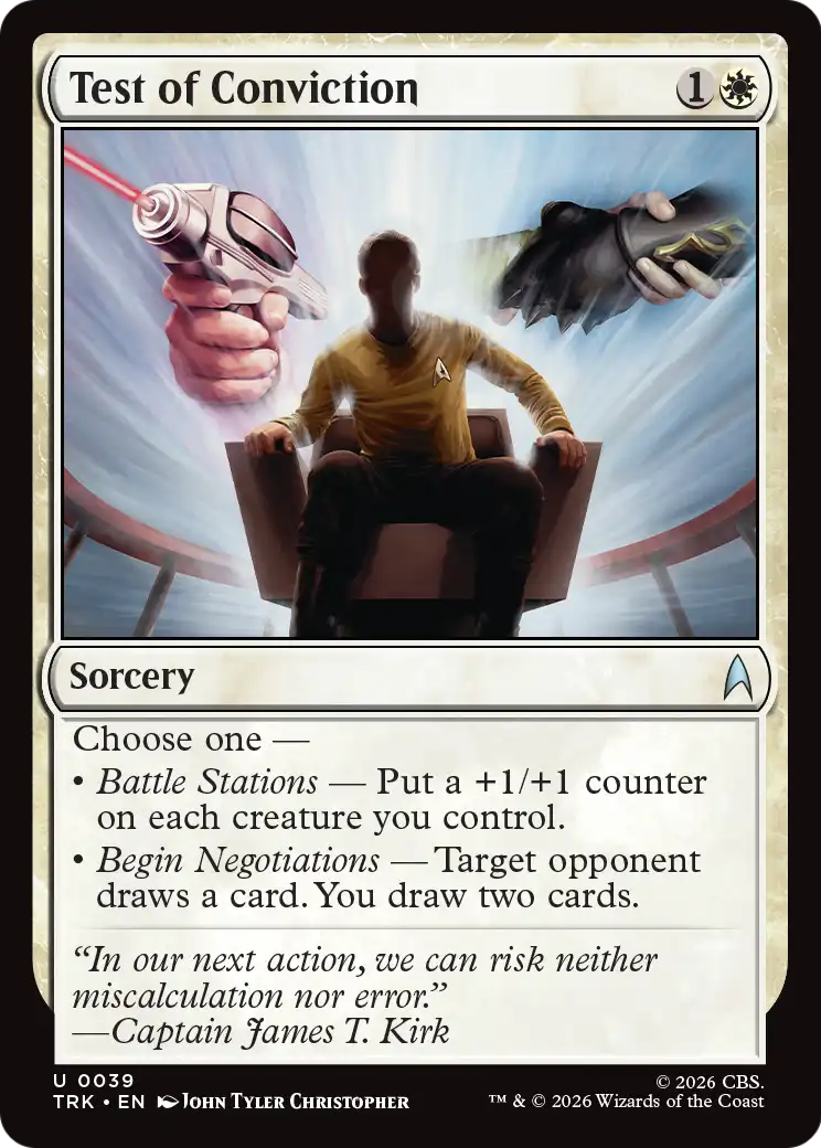 Test of Conviction [Star Trek]