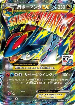 Mega Salamence Ex - 257/XY-P (257/XY-P) - XYP XY Promos Holofoil
