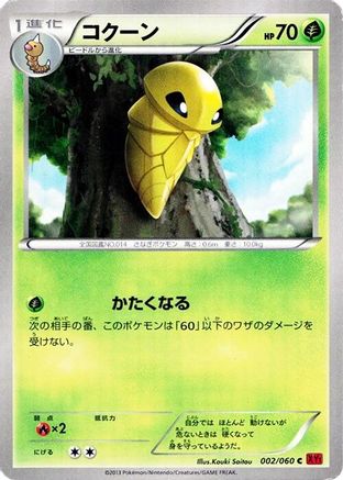 Kakuna (002/060) - XYBy Collection Y 1st Edition