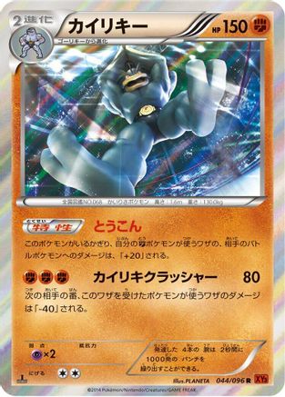 Machamp (044/096) - XY3 Rising Fist 1st Edition Holofoil