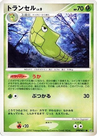 Metapod  - DP4 Dawn Dash 1st Edition