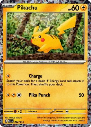 Pikachu 002  - Holofoil McDonalds Promos 2024 - Promo