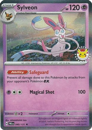 Sylveon (Pokemon Day) 040/131  - Holofoil Miscellaneous Cards & Products - Rare