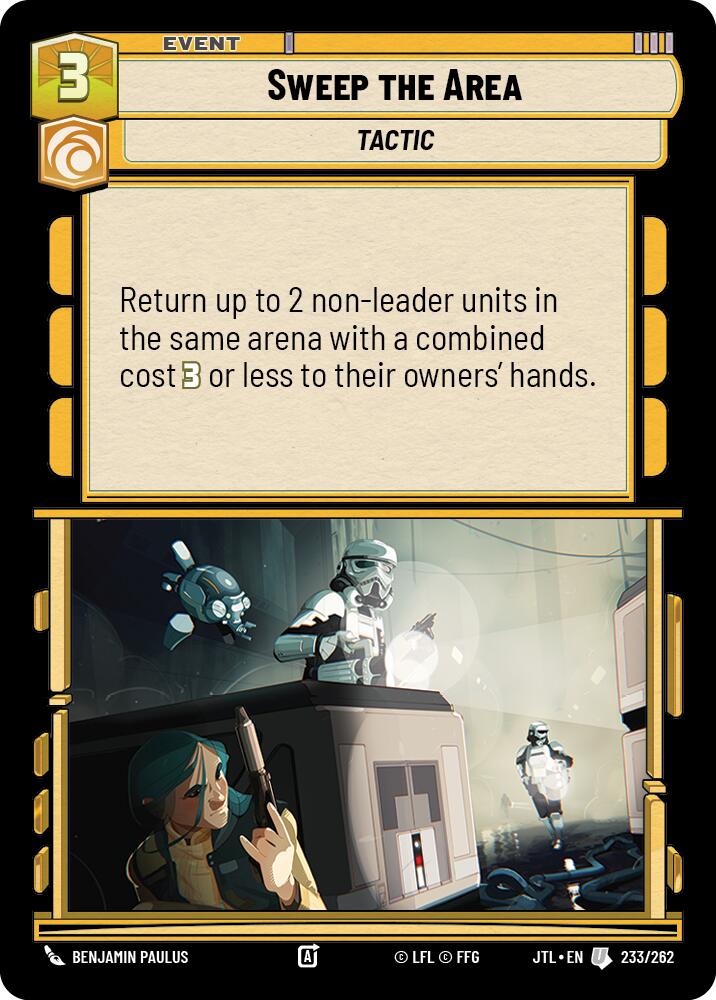 Sweep the Area (233/262) (233/262) [Jump to Lightspeed]