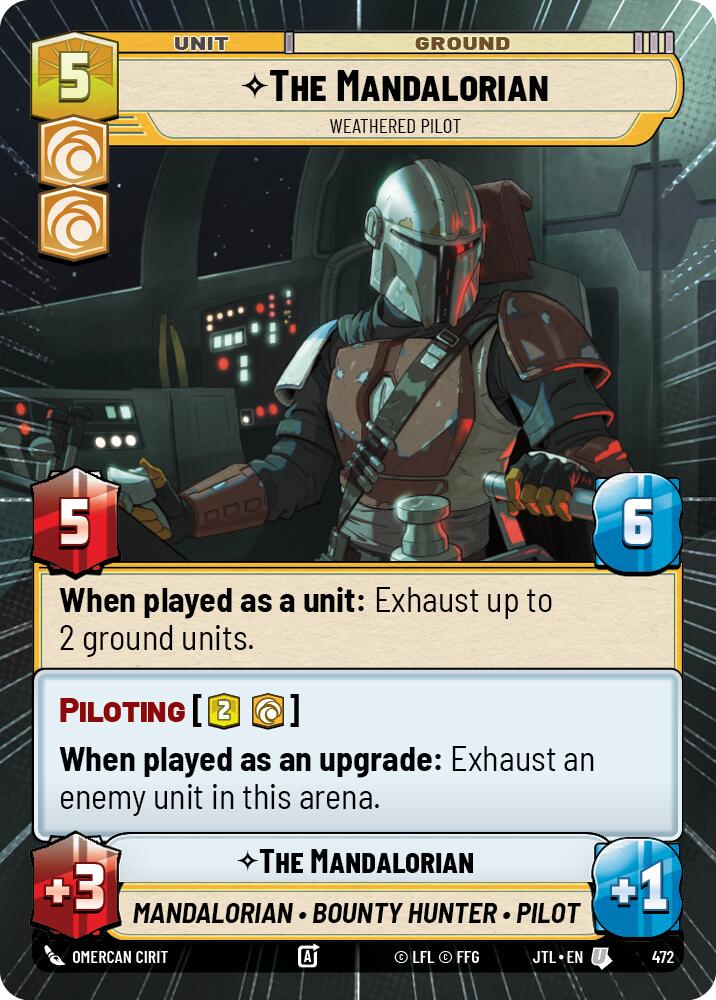 The Mandalorian - Weathered Pilot (472) (Hyperspace) (472) [Jump to Lightspeed]