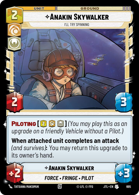 Anakin Skywalker - I'll Try Spinning (695) (695) [Jump to Lightspeed]