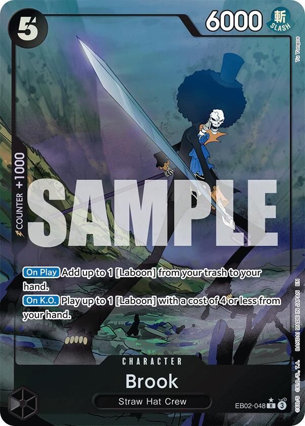 Brook (Alternate Art) [Extra Booster: Anime 25th Collection]