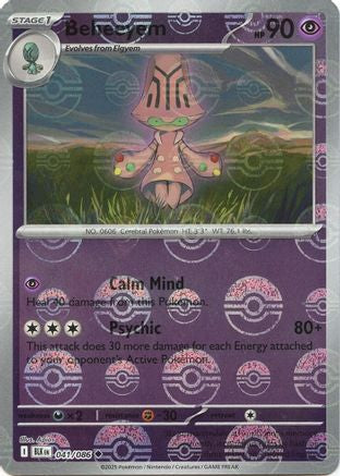 Beheeyem (Poke Ball Pattern) 041  - Holofoil SV Black Bolt - Uncommon