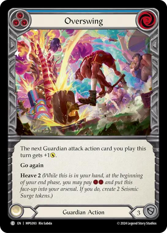 Overswing (Blue) [MPG093] (Mastery Pack Guardian)