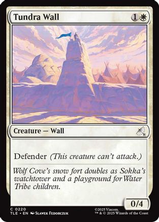 Tundra Wall [Avatar: The Last Airbender: Eternal-Legal]