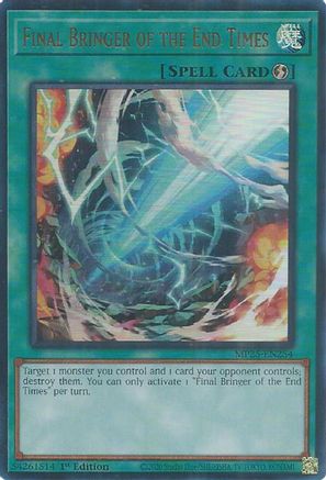 Final Bringer of the End Times (MP25-EN254) - 2025 Mega-Pack 1st Edition