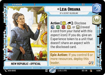 Leia Organa (4/264) - Of A Secret Bloodline (4/264) [Secrets of Power]