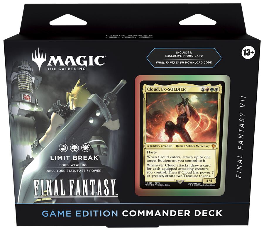 (PRE-ORDER) FINAL FANTASY - Commander Deck (FINAL FANTASY VII Limit Break - Game Edition)