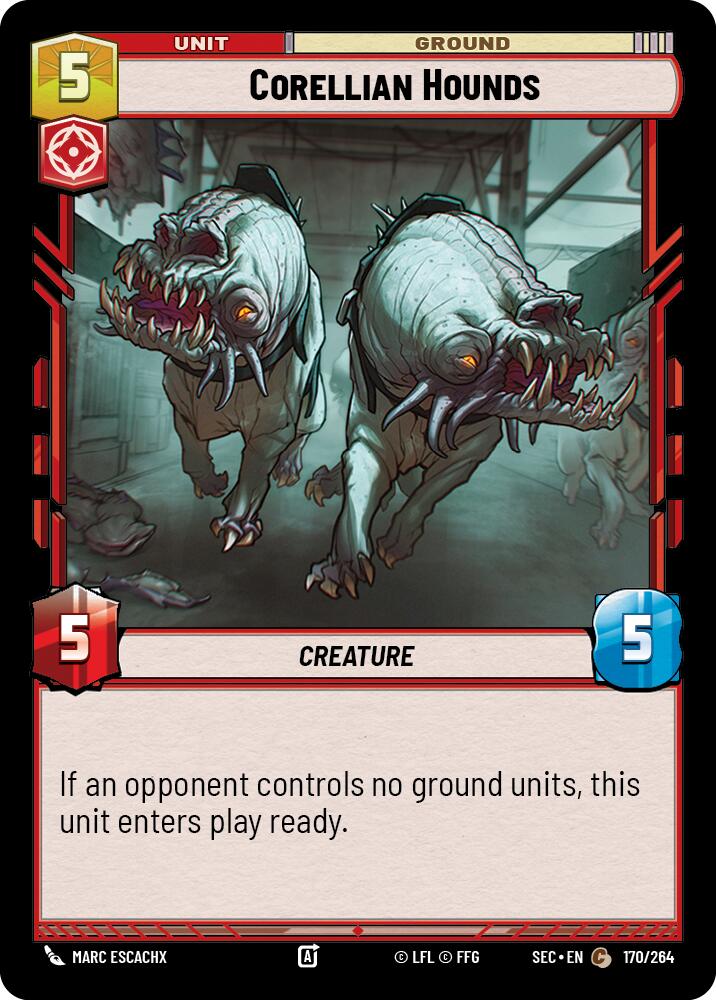 Corellian Hounds (170/264) (170/264) [Secrets of Power]